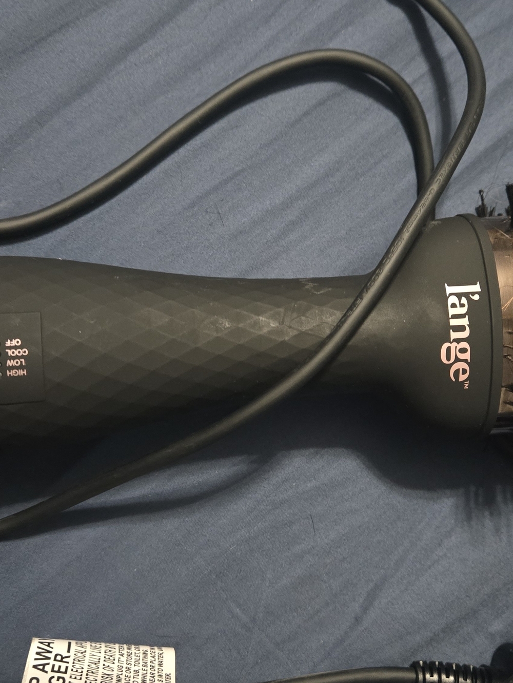 lange Black Hair Dryer